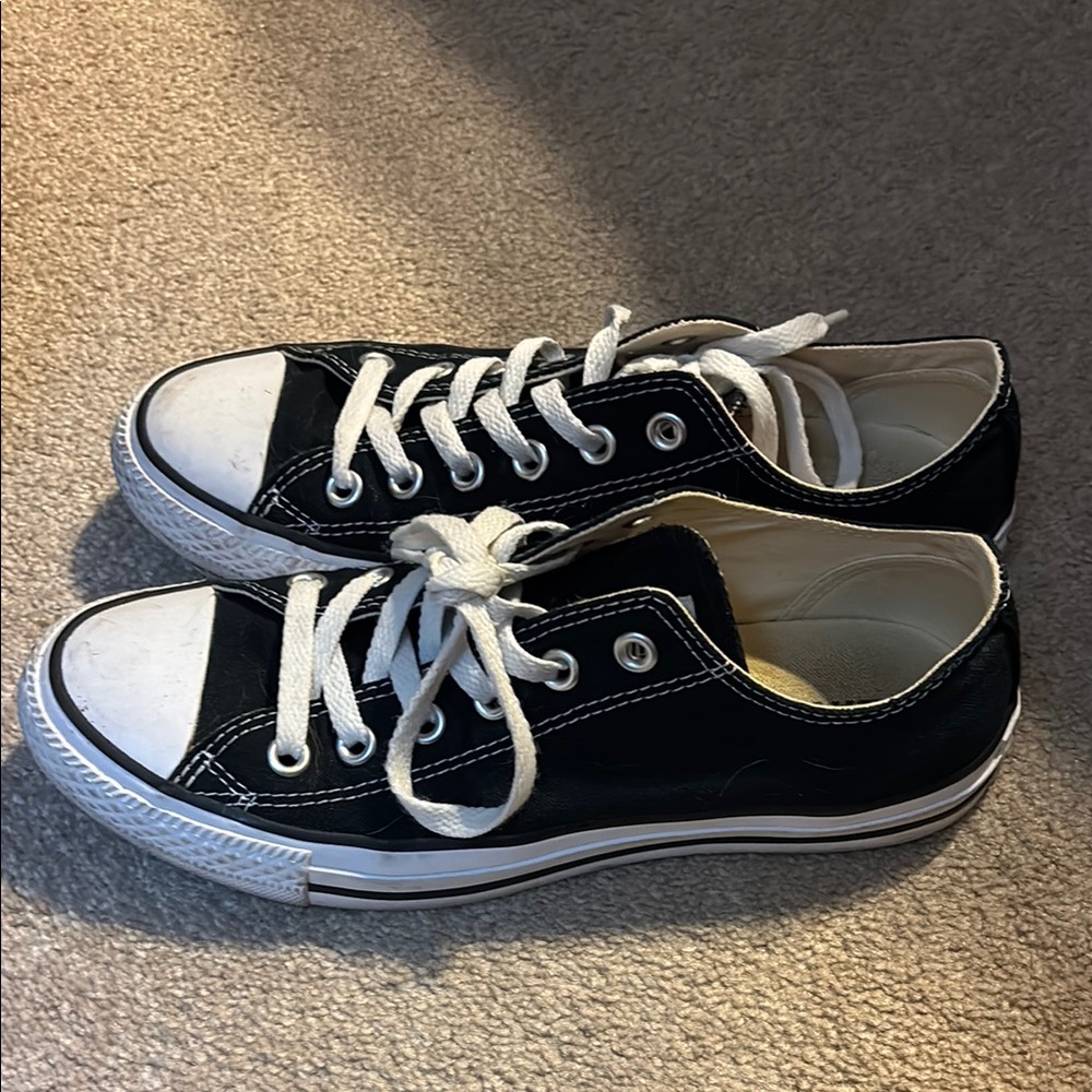 Converse Black Low-Top Sneakers